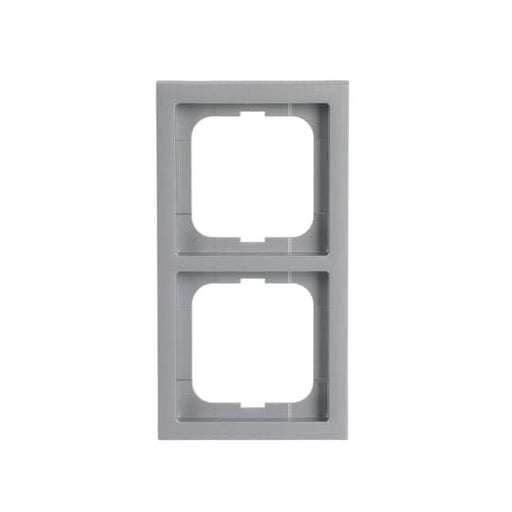 Busch-Jaeger - Abdeckrahmen Rahmen 2-fach 1722-183K alusilber, fu.linear − 1 Stück by Busch-Jaeger
