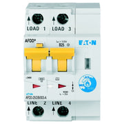 Eaton - Kombination FI-Schalter/Leitungsschutzschalter mit Zusatzeinrichtung Brandschutzschalter AFDD-25/2/B/003-A B, 25 A, Typ A