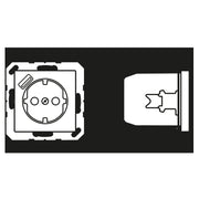 Jung - Steckdose SCHUKO Steckdose A 1520-18 A AL mit USB Typ A