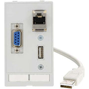 Murrelektronik - Schalter-/Steckdosenkombination Frontplattenschnittstelle 4000-68000-1420000 Modlink MSDD