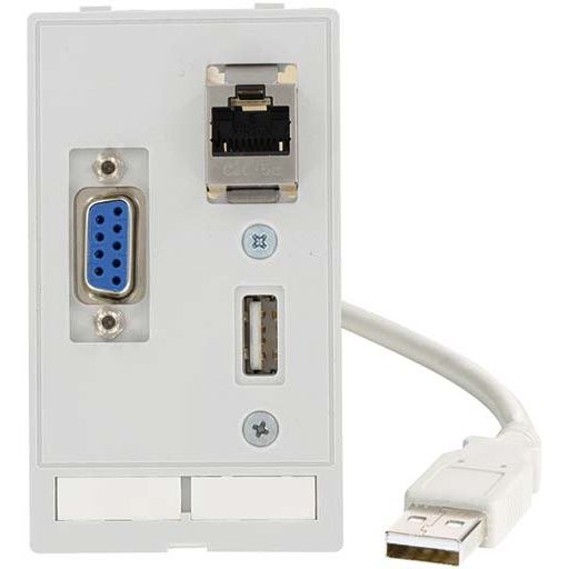 Murrelektronik - Schalter-/Steckdosenkombination Frontplattenschnittstelle 4000-68000-1420000 Modlink MSDD