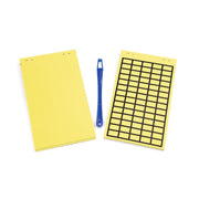 HellermannTyton - Kennzeichnungsmaterial Etiketten TAG124FB-270-YE