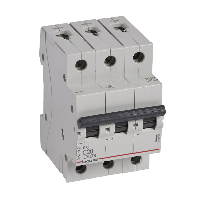 Legrand - Leitungsschutzschalter Legrand 419236 20A, 3-polig, 6kA