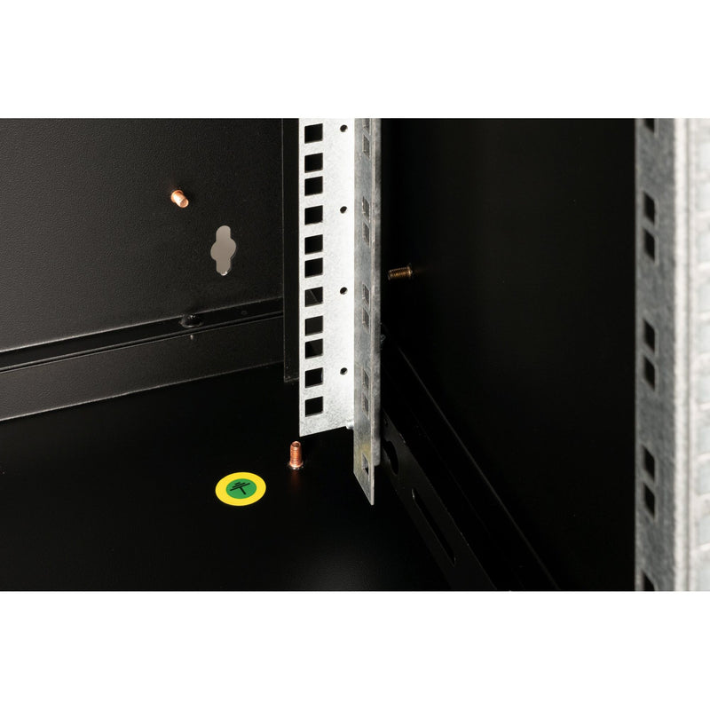 DIGITUS - Netzwerk-/Serverschrank Wandgehäuse Unique Serie DN-19 16U-6/6-SW 600x600mm (BxT)