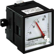 Stahl - Einbau-Amperemeter Drehspul-Strommesser 8402C6-420 #262237 4 ... 20 mA