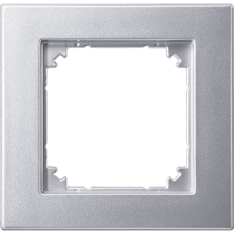 Merten - Abdeckrahmen Rahmen 1f.alu 488160 bündiger Einbau