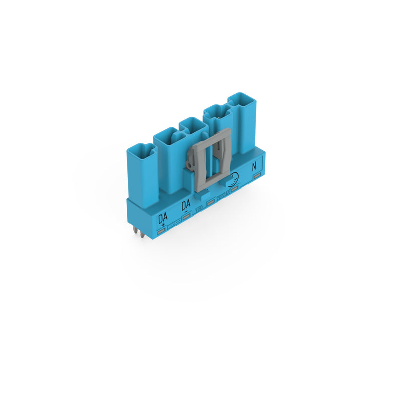 WAGO - Leiterplattensteckverbinder Stecker für Leiterplatten 770-3115 5-polig,blau − 50 Stück