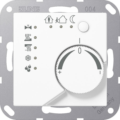 Jung - Bussystem-Raumtemperaturregler KNX Stetigregler aws A 2178 WW mit int.Busankoppler