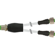 Murrelektronik - Sensor-Aktor-Adapter M12 Y-Verteiler 7000-40701-2330200 auf M12 Buchse ger