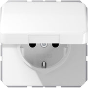 Jung - Steckdose SCHUKO Steckdose CD 1521 BFKL WW 16 A 250 V,alpinweiß