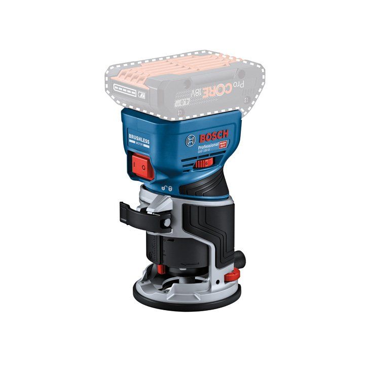 Bosch - Kantenfräse (Akku) Akku-Kantenfräse 06016C2000 GKF 18V-8