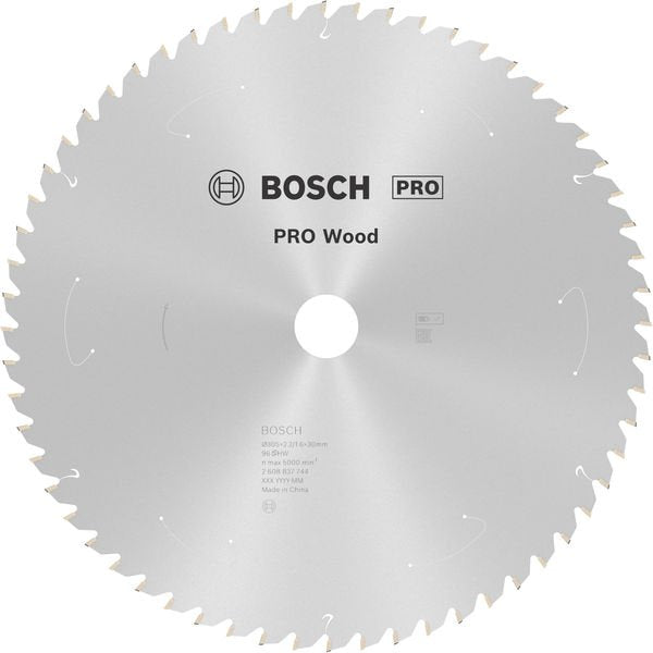 Bosch - Kreissägeblatt PRO Wood cordless 2608837744 Kreissägeblatt 305 x