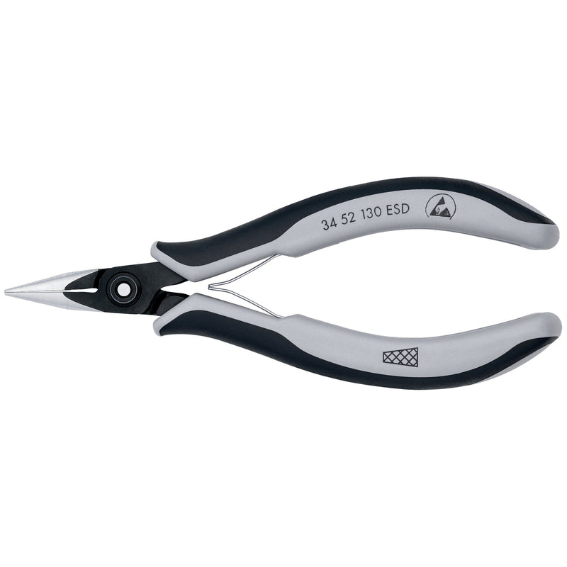 Knipex - Spezialwerkzeug für Kommunikationstechnik Präz.-Elektron.-Greifzange 34 52 130 ESD 130mm