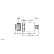 Turck - Druck-/Absolutdruckmessumformer Drucktransmitter PT100R-2043-I2-H1141 mit Stromausgang