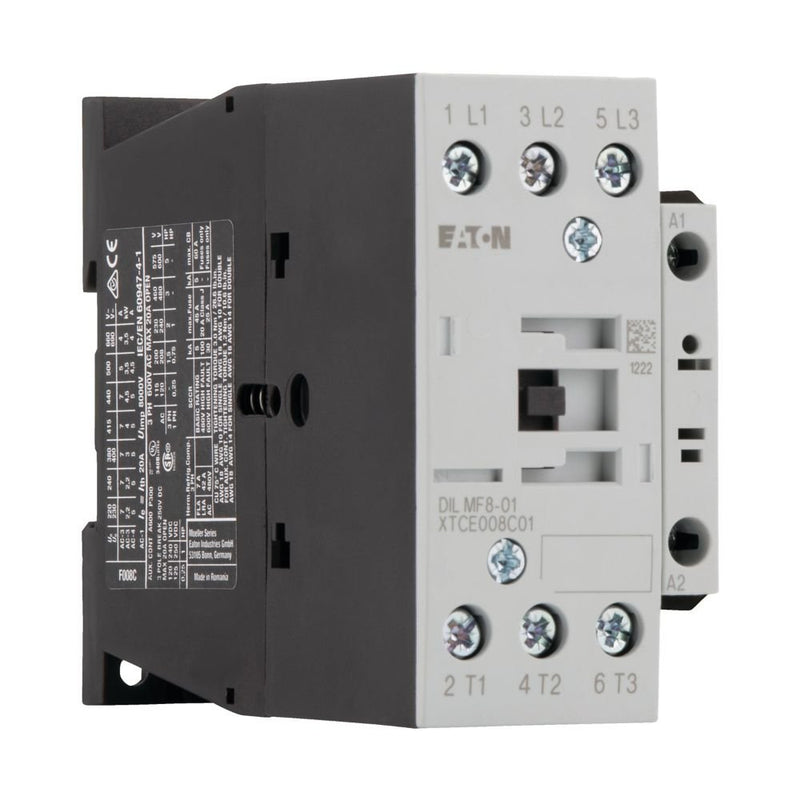 Eaton - Leistungsschütz zum Schalten von Wechselstrom Leistungsschütz SEMI F47 DILMF8-01(RAC24) Halbleiterindustrie
