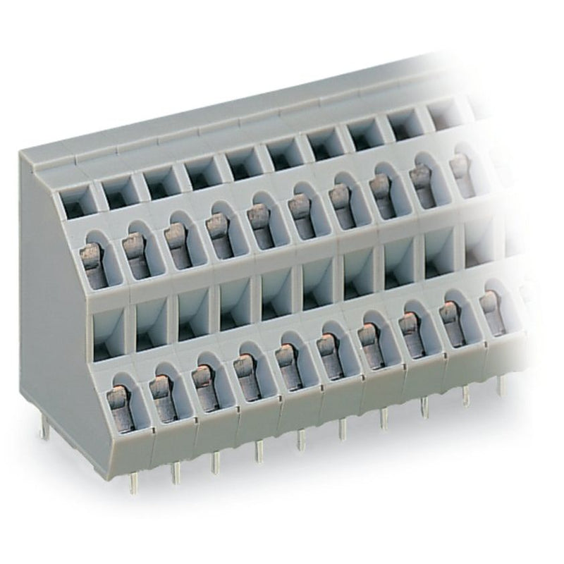 WAGO - Leiterplattenklemme DoppelstockLeiterplattenk. 736-202 2,5mm² − 161 Stück