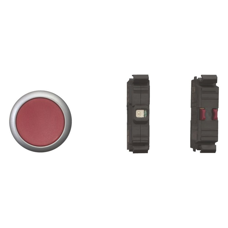 Eaton - Frontelement für Drucktaster Komplettgerät, M22-DL-RK01LED230BVP Leuchtdrucktaste