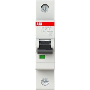 ABB Stotz S&J - Leitungsschutzschalter Sicherungsautomat S201M-C16 10kA 16A C 1p