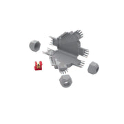 Grothe - Verbindungs- und Abzweigmuffe (-garnitur) Mikro-Verbindungsmuffe BARNEY Y f.3Kabel b.2x2,5qmm
