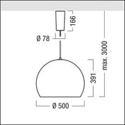 Zumtobel Group - Pendelleuchte LED-Pendelleuchte SCON-S AC #60510275 3000K Bronze