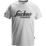 Snickers Workwear - T-Shirt Logo T-Shirt 25902800006 L,grau