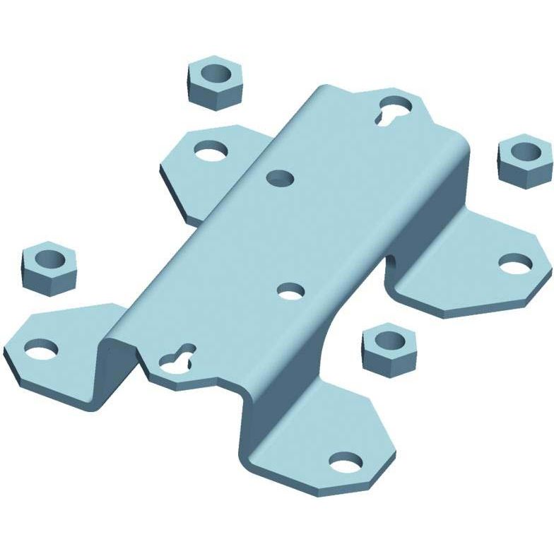 Ridi-Leuchten - Mechanisches Zubehör/Ersatzteile für Leuchten Leuchtenverbinder LF-T16-S LBV