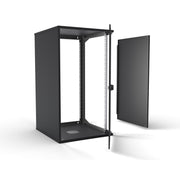Enoc - Netzwerkgehäuse 19" Basic Wandschrank W3 21-6-VD-S 21HE, 600mm Tief, sw