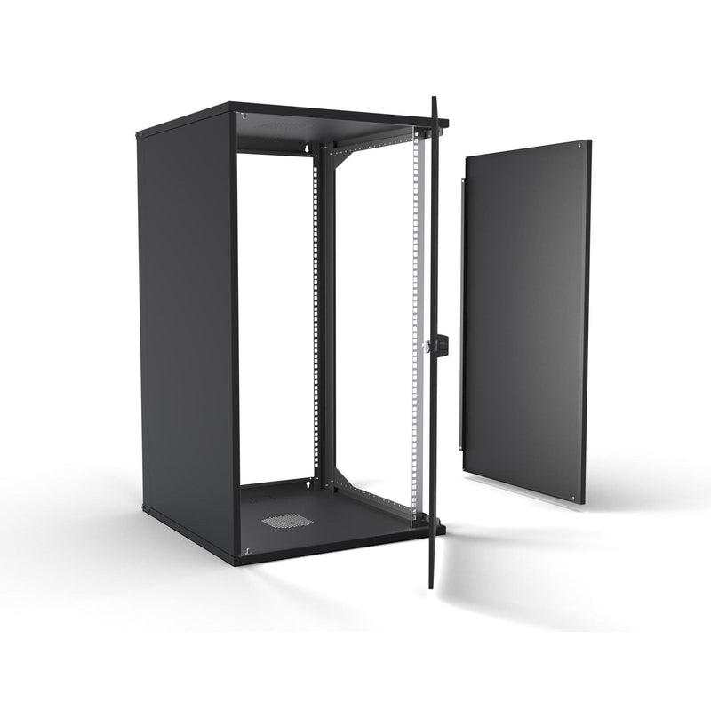 Enoc - Netzwerkgehäuse 19" Basic Wandschrank W3 21-6-VD-S 21HE, 600mm Tief, sw