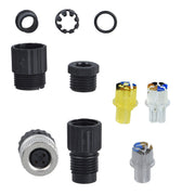 Telemechanique Sensors - Rundsteckverbinder, feldkonfektionierbar (Industriesteckverbinder) Leitungsdose XZCC8FDM30V M8