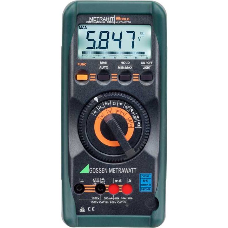 Gossen Metrawatt - Multimeter TRMS Multimeter METRAHIT WORLD mit 6000 Digits