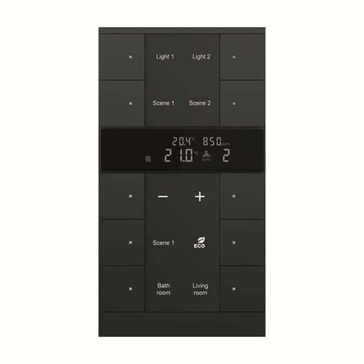Busch-Jaeger - Bussystem-Physikalischer Sensor HVAC/CO2-Gerät SBC/U10.0.1-885 10fach, BE, sw, matt