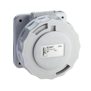 Schneider Electric - CEE-Anbausteckdose (IEC 60309) Industriesteckdose 82953 gerade, 16A, 2-polig