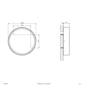 EVN Lichttechnik - Decken-/Wandleuchte LED-Anbauleuchte LR65181525