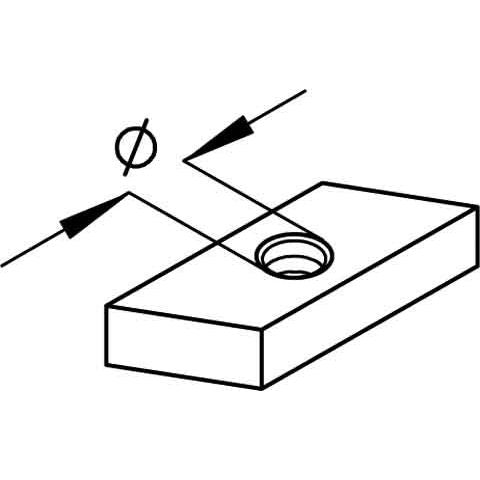 PohlCon (Puk) - Gleitmutter Ankermutter AM12 M8F − 1 Stück by PohlCon (Puk)
