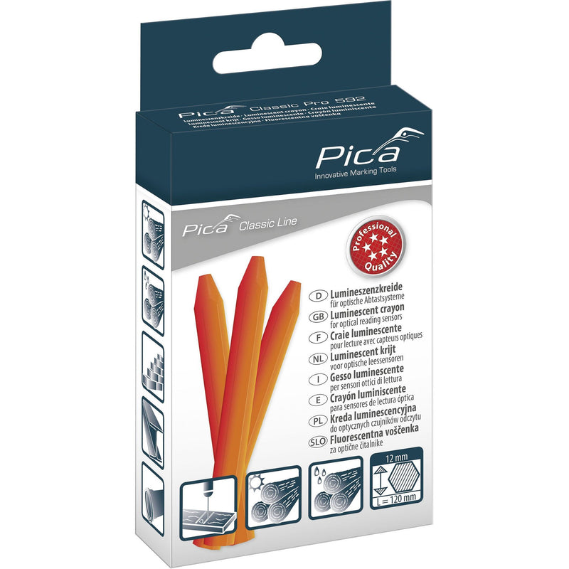 Pica-Marker - Markierungsstift Lumineszenzkreide 592/054 orange