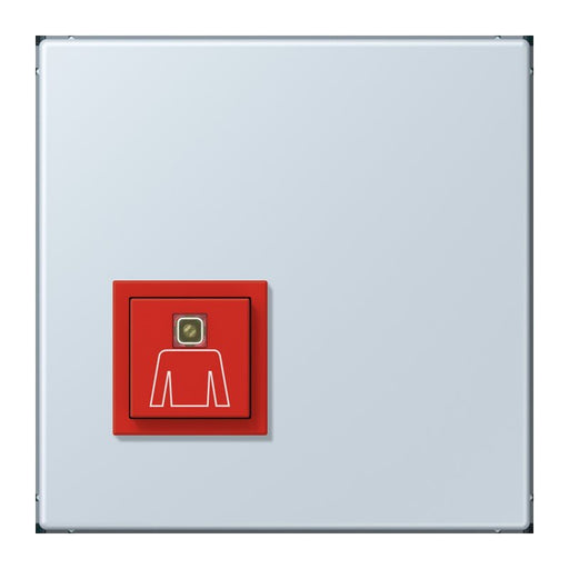Jung - Behindertenelement für Installationsschalterprogramme Notrufsystem Ruftaster NRS LC 0834 RT 209 outremer pale