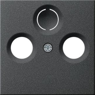 Gira - Einsatz/Abdeckung für Kommunikationstechnik Zentralplatte Antenne anth 086928 System55