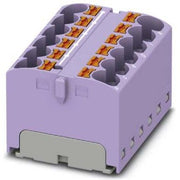 Phoenix Contact - Durchgangs-Reihenklemme Verteilerblock PTFIX 12X4 VT 32A, 0,2-6qmm, viol. − 8 Stück