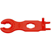 Knipex - Einsatz für Presswerkzeug Kabelschuhe/Verbinder, Aderendhülsen, Schirmanschluss Montagewerkzeug-Satz 97 49 66 2 für Solar Steckverb