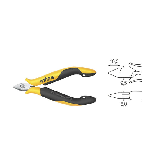 Wiha - Seitenschneider Z 40 3 04 115mm ESD Professional