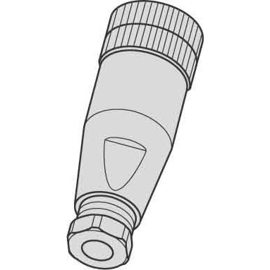Turck - Rundsteckverbinder, feldkonfektionierbar (Industriesteckverbinder) Kupplung HA8141-0