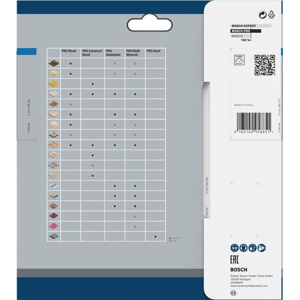 Bosch - Kreissägeblatt PRO Aluminium cordless 2608837763 Kreissägeblatt 165 x