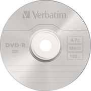 Verbatim - Speichermedium digital DVD-R 4.7GB/120Min/16x 43523 (VE10) Cakebox (10 Disc)