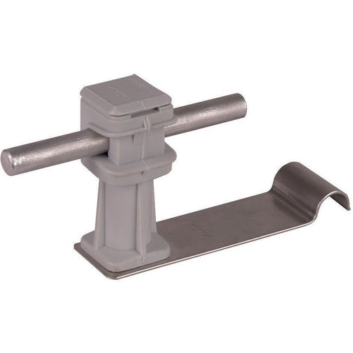 DEHN - Dachleitungshalter für Blitzschutz Dachleitungshalter DLHDS8H36L90EHGRV2A DEHNsnap NIRO/K-gr