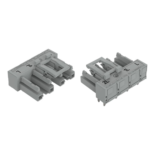 WAGO - Leiterplattensteckverbinder Buchse für Leiterplatten 770-844/011-000/064- abgew.,4-polig,gr − 50 Stück