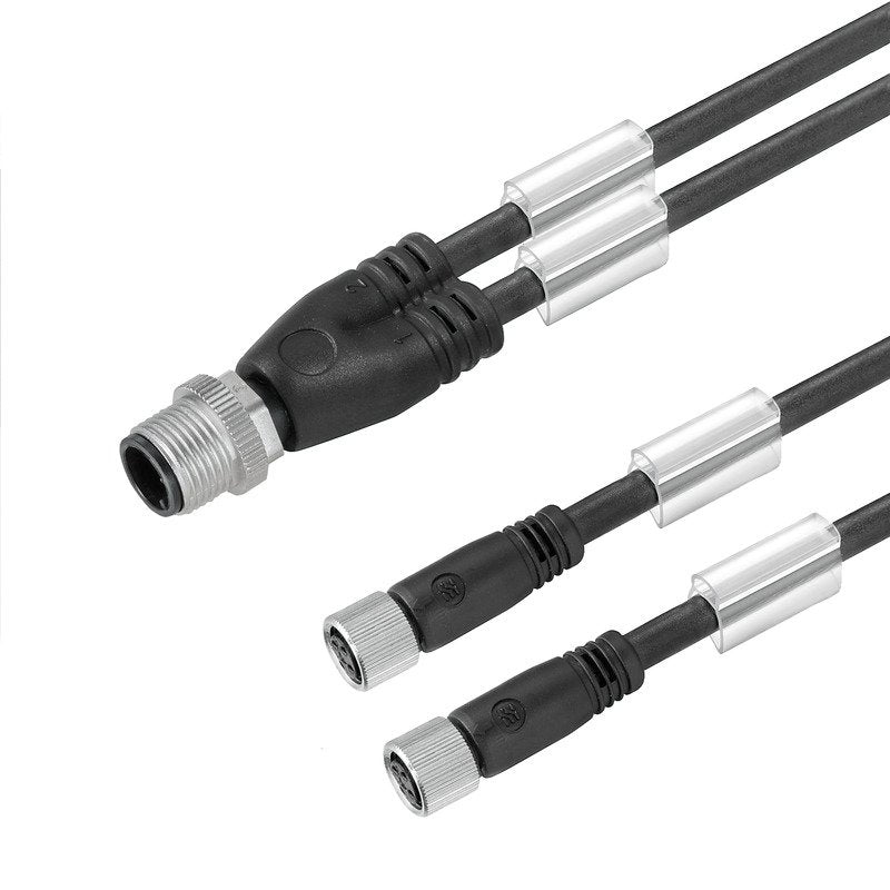 Weidmüller - Konfektioniertes Sensor-Aktor-Kabel Verbindungsleitung SAIL-ZW-M8BG-3-5.0V M12/M8