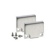 Barthelme - Mechanisches Zubehör/Ersatzteile für Leuchten Endkappen-Set Alu hoch 62398613 für BARdolino Profil
