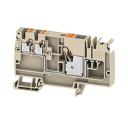 Weidmüller - Durchgangs-Reihenklemme Klemme AAP12104X2.5LOLIDLOR PUSH IN, 10 − 20 Stück