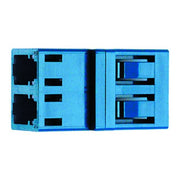 Telegärtner - LWL-Kupplung Durchführungskupplung 100007143 LC-Duplex MM+SM