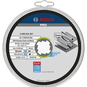 Bosch - Trenn-/Schleifscheibe PRO Stainless Steel and 2608619267 (VE10) Metal X-Lock